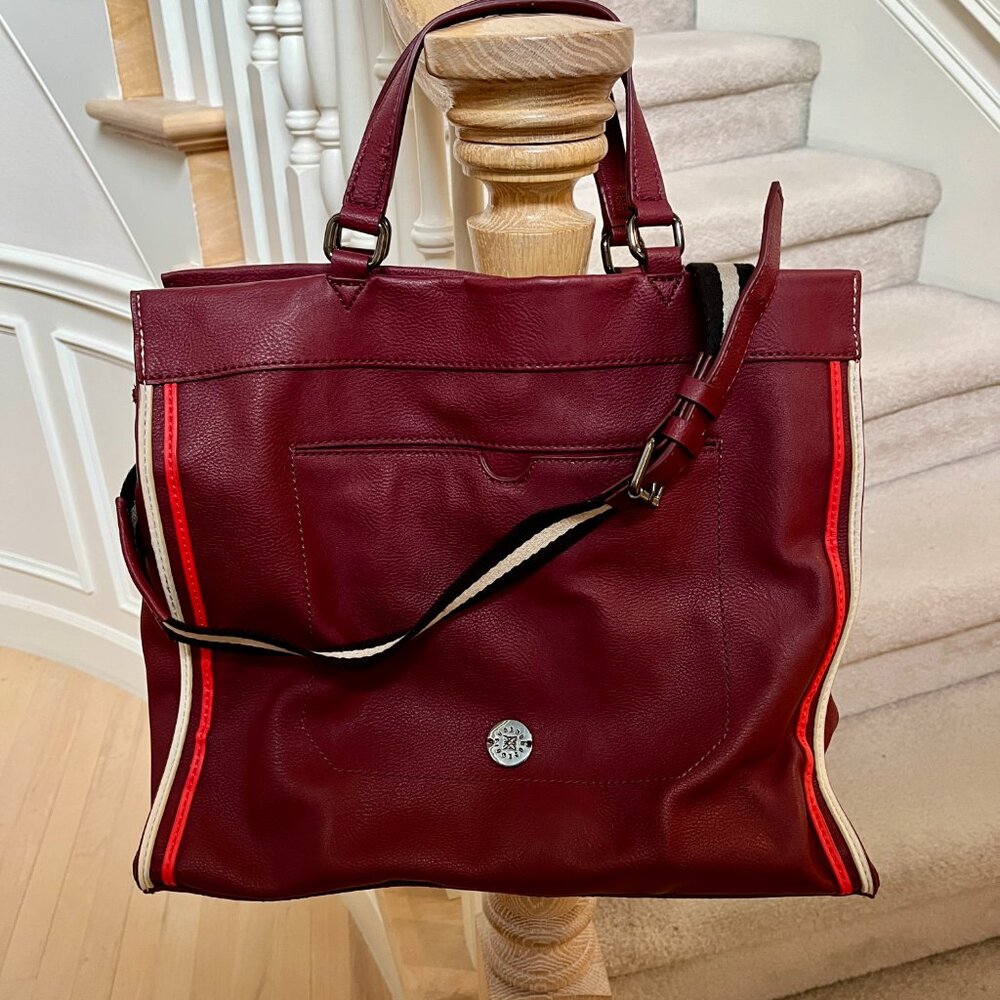 BCBGeneration Faux  Leather Tote Bag
